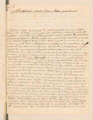 8 vues  - De Blaive, Gabriel. Lettre autographe signée à Louis Tronchin.- Pierre Scize, 22 avril 1704 (ouvre la visionneuse)