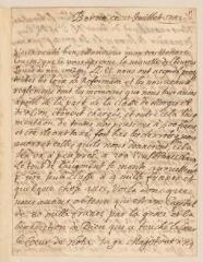 4 vues Aguit, fils. Lettre autographe signée à Jean-Alphonse Turrettini. - Berne, 21 juillet 1702