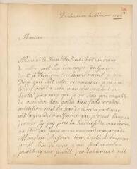 4 vues  - Bascoul, Daniel. Lettre autographe signée à Jean-Alphonse Turrettini. - Lausanne, 16 janvier 1736 (ouvre la visionneuse)