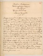 4 vues Bourguet, Louis. Lettre autographe signée à Jean-Alphonse Turrettini. - Berne, 8 juillet 1703