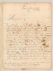 44 vues  - Beaumont. 11 lettres autographes signées à Jean-Alphonse Turrettini. - Paris, 1698 (ouvre la visionneuse)