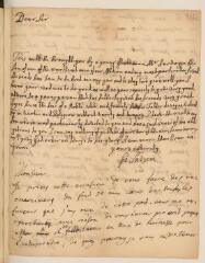 28 vues  - Burnet, W[illiam]. 7 lettres autographes signées à Jean-Alphonse Turrettini. - Londres, 1713-1715 (Avec une copie de lettre à M. Clignet) (ouvre la visionneuse)