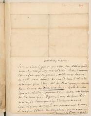 2 vues  - Cambiague, de. Lettre autographe signée à Jean-Alphonse Turrettini. - Sans lieu ni date (ouvre la visionneuse)