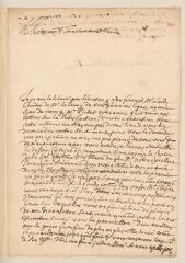 4 vues  - Chaillet. Lettre autographe signée à Jean-Alphonse Turrettini. - Mostier, 12 juin 1702 (ouvre la visionneuse)