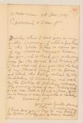 12 vues  - Chamberlayne, John. 3 lettres autographes signées à Jean-Alphonse Turrettini. - Westminster, 25 janvier 1709 - 1718 (ouvre la visionneuse)