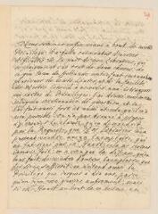 6 vues  - Chouet. 2 lettres autographes signées à Jean-Alphonse Turrettini. - Genève, octobre - décembre 1691 (ouvre la visionneuse)