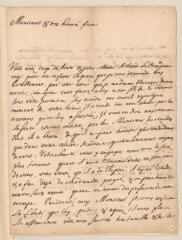 16 vues  - Constant de R[ebecque]. 4 lettres autographes signées à Jean-Alphonse Turrettini. - Lausanne, 4 septembre 1698 - 14 mai 1730 (ouvre la visionneuse)