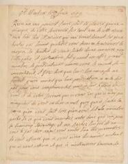 4 vues  - Gachon. Lettre autographe signée à Jean-Alphonse Turrettini. - Windsor, 18/28 juin 1699 (ouvre la visionneuse)