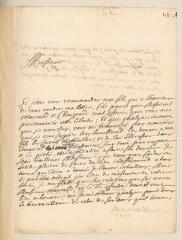 4 vues  - Gélieu, B. Lettre autographe signée à Jean-Alphonse Turrettini. - Neuchâtel, 11 mai 1703 (ouvre la visionneuse)