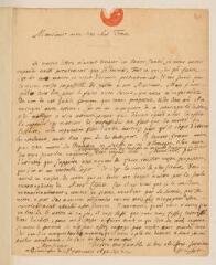 2 vues  - Gousset. Lettre autographe signée à Jean-Alphonse Turrettini. - Groningue, 28 novembre 1691 (ouvre la visionneuse)