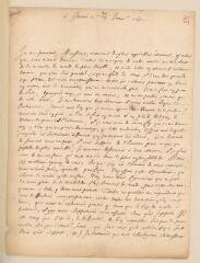 6 vues  - Ingrand. 2 lettres autographes signées à Jean-Alphonse Turrettini. - Genève, 19/29 janvier 1692 et sans lieu ni date (ouvre la visionneuse)