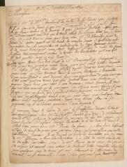 2 vues  - Favre. Lettre autographe signée à Bénédict Turrettini. - Sans lieu, 29 mai / 9 juin 1698 (ouvre la visionneuse)