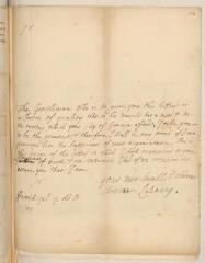 4 vues  - Luzancy. Lettre autographe signée à Jean-Alphonse Turrettini. - Harwich, 7 juillet 1700 vieux style (en anglais) (ouvre la visionneuse)
