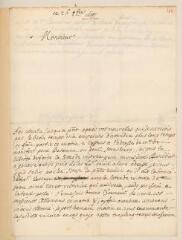 4 vues  - Marlew [ou Marlen ?]. Lettre autographe signée à Jean-Alphonse Turrettini. - Sans lieu, 26 octobre 1697 (ouvre la visionneuse)
