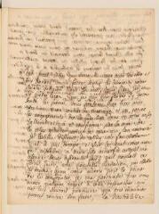 4 vues  - Micheli du Crest, veuve [Jacques], née Calandrini. Lettre autographe signée à Jean-Alphonse Turrettini. - Genève, 4 juin 1724 (ouvre la visionneuse)