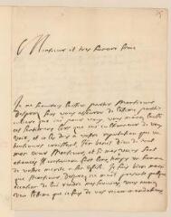 4 vues  - Olivier. Lettre autographe signée à Jean-Alphonse Turrettini. - La Haye, 10 juin 1698 (ouvre la visionneuse)