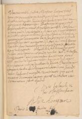 104 vues  - Longuerne, A.-L. de. 27 lettres autographes signées à Jean-Alphonse Turrettini. - Paris, février 1698 - 14 septembre 1712 et sans lieu ni date (ouvre la visionneuse)