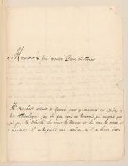 8 vues  - Perret, [Pierre], ministre. 2 lettres autographes signées à Jean-Alphonse Turrettini. - Vevey, 10 juin 1704 - 3 mars 1711 (ouvre la visionneuse)