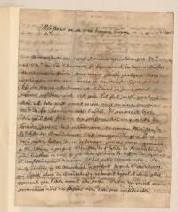4 vues  - Vignoles, de. Lettre autographe signée à Jean-Alphonse Turrettini. - Berlin, 4 février 1721 (ouvre la visionneuse)