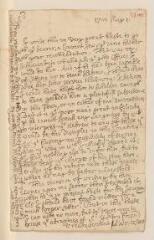 4 vues  - Worcester, W. Lettre autographe signée à Jean-Alphonse Turrettini. - Sans lieu, 1er mai 1701 (en anglais) (ouvre la visionneuse)