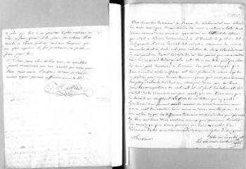 3 vues  - Tissot, [Auguste] (Docteur en médecine). Lettre autographe signée à Jacob Vernes. - Sans lieu ni date [1756] (ouvre la visionneuse)