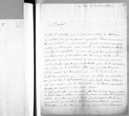 3 vues  - Rival. Lettre autographe signée à Jacob Vernes. - Lion, 6 janvier 1758 (ouvre la visionneuse)