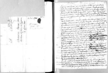 12 vues  - [Moultou, Paul]. 4 lettres autographes signées à Jacob Vernes. - Sans lieu ni date [après mai 1760; vers 1763; 1761-1764] (ouvre la visionneuse)