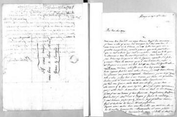 37 vues Catt, H[enri]. 16 lettres autographes dont 12 signées à Jacob Vernes. - Morges, Zuylen, Strehlen, etc., 29 octobre 1748 - 7 octobre 1759 et sans date (avec 1 enveloppe)