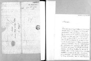 3 vues  - Bourrit, fils [Pierre]. Lettre autographe signée à Jacob Vernes. - Genève, 29 décembre [1783 ?] (ouvre la visionneuse)