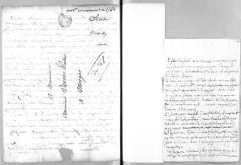 5 vues  - Moultou, Paul. 2 lettres autographes dont 1 signée à Jacob Vernes. - Sans lieu ni date, [vers 1783-1784 ?] (ouvre la visionneuse)