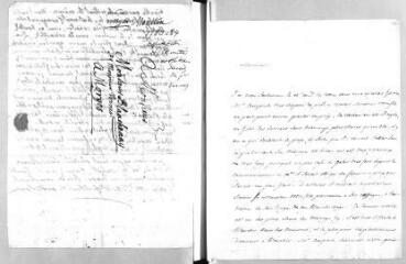 7 vues  - Odier [-Chevrier], J[acques] (1746-1827). 2 lettres autographes signées à Jacob Vernes. - Bruxelles, 16 février - 20 mai 1784 (ouvre la visionneuse)