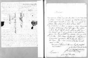 3 vues  - Peyrot et Bordier. Lettre autographe signée à Jacob Vernes. - Genève, 17 mars 1784 (ouvre la visionneuse)