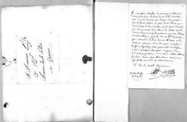 3 vues  - Binet, Jean (notaire, né en 1730). Lettre autographe signée à Jacob Vernes. - Sans lieu, 3 décembre [1784] (ouvre la visionneuse)