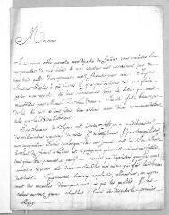 6 vues  - Bordier, A[ndré] C[ésar] (ministre, puis conseiller, syndic). 2 lettres autographes signées à Jacob Vernes. - Paris, 29 novembre 1770 et 1er septembre 1771 (ouvre la visionneuse)