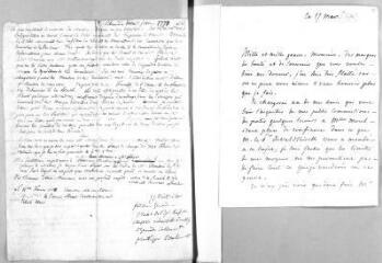 3 vues  - Coindet, [Jean-Jacques]. Lettre autographe signée à Jacob Vernes. - [Paris], 17 mars [1778] (ouvre la visionneuse)