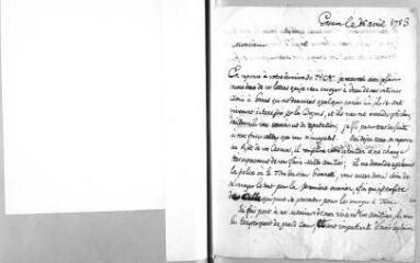 12 vues  - Tollot, Jacob. 4 lettres autographes signées à Jacob Vernes. - Genève, sans lieu, 16 avril - 1er décembre 1784 et sans date (ouvre la visionneuse)