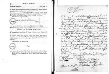 6 vues  - Chirol, Barthelemi [ou Barthélemy]. 2 lettres autographes signées à Jacob Vernes. - Genève, 2 septembre 1785 - 16 septembre 1785 (ouvre la visionneuse)