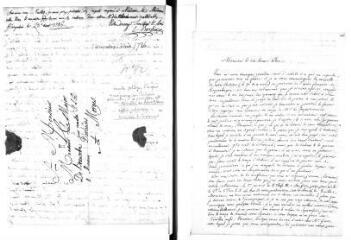 3 vues  - Mourier, F[erdinan]d L[oui]s (pasteur). Lettre autographe signée à Jacob Vernes. - Genève, 29 août 1786 (ouvre la visionneuse)