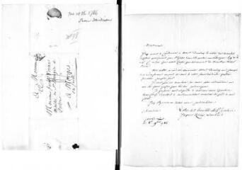3 vues  - Roux-Lombard, Jacques. Lettre autographe signée à Jacob Vernes. - Genève, 8 novembre 1786 (ouvre la visionneuse)