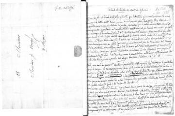 2 vues  - [Necker, Suzanne, Madame Jacques]. Extrait d\'une lettre à [Paul Moultou], écrit par Paul Moultou. - Sans lieu, [janvier 1785] (ouvre la visionneuse)