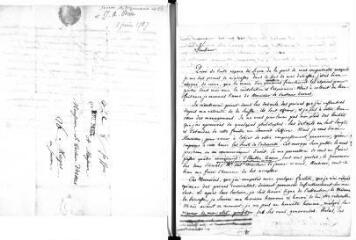 3 vues  - Chappuysi [ou Chappuyzi], Joan [ou Jean]-Etienne. Lettre autographe signée à Jacob Vernes. - Liège, 2 juin 1787 (ouvre la visionneuse)