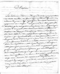 3 vues  - Robin-Nadal, [Chrétien André]. Lettre autographe signée à Jacob Vernes. - Genève, 30 juin 1787 (ouvre la visionneuse)