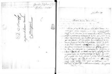 3 vues  - Picot, [Pierre] (1746-1822, pasteur). Lettre autographe signée à Jacob Vernes. - Sans lieu, 30 juin 1787 (ouvre la visionneuse)
