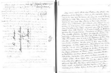 12 vues Dandiran, Jean. 4 lettres autographes signées à Jacob Vernes. - Paris, 29 avril 1785 - 28 octobre 1786