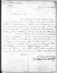 3 vues  - Lullin, Masbou, Aubert et Co[mpagnie]. Lettre signée à Jacob Vernes. - Genève, 23 septembre 1789 (ouvre la visionneuse)