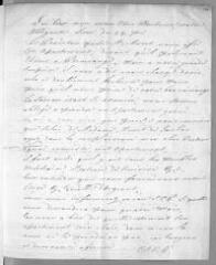 3 vues  - Villaret, Step[ha]n. Lettre autographe signée à Jacob Vernes. - Crasier, 5 octobre 1789 (ouvre la visionneuse)