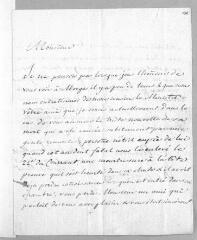 3 vues  - Carrard, [Louis Samuel] (ministre et peintre). Lettre autographe signée à Jacob Vernes. - Orbe, 23 [oct]obre 1789 (ouvre la visionneuse)