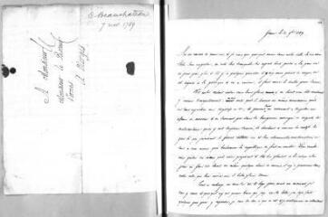 6 vues  - Odier, D[avid] C[harles]. 2 lettres autographes signées à Jacob Vernes. - Genève, 11 novembre 1789 - 27 avril 1790 (ouvre la visionneuse)