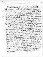 6 vues Cl[aparède], D[avid] (pasteur et professeur). 2 lettres autographes signées à Jacob Vernes. - Sans lieu, 24 novembre 1789 et 5 mars 1790