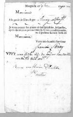 2 vues Sterky, François. Formule imprimée d'avis d'expédition de marchandises, les blancs sont remplis autographes et signés. (Est ajoutée la mention manuscrite 